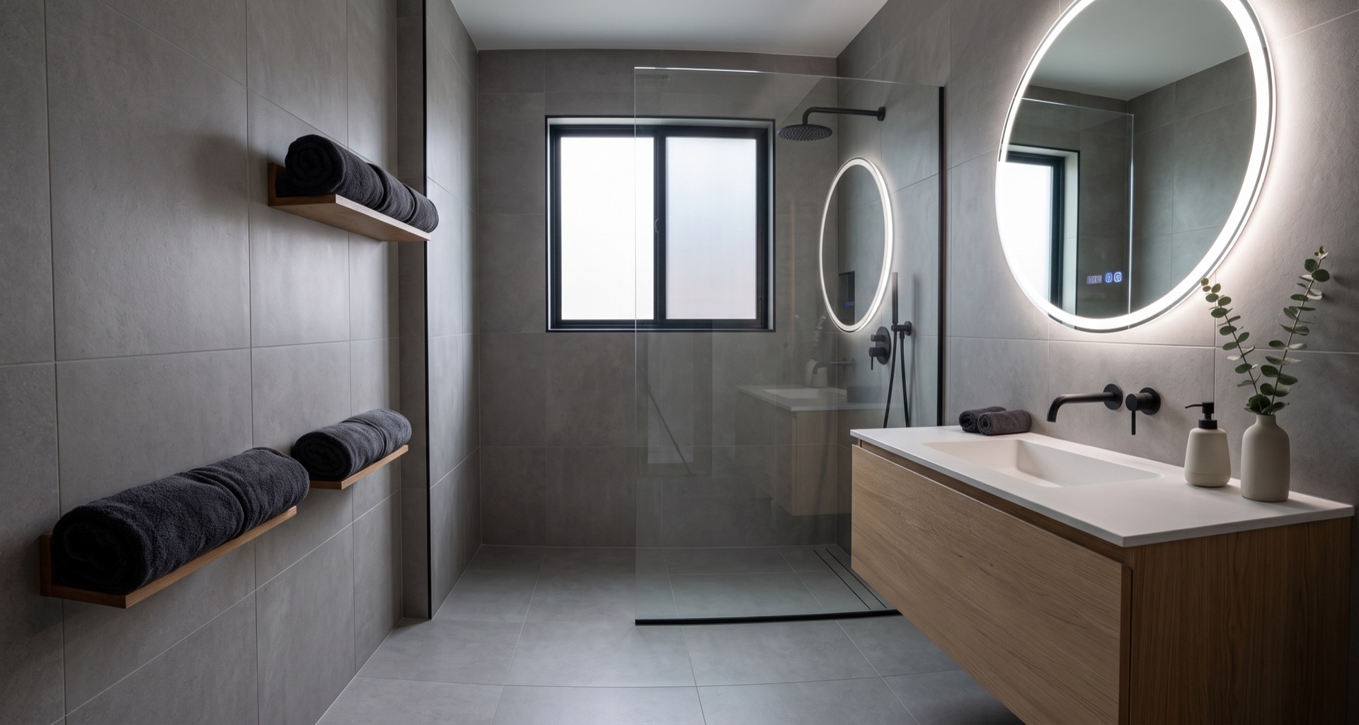 Bathroom after